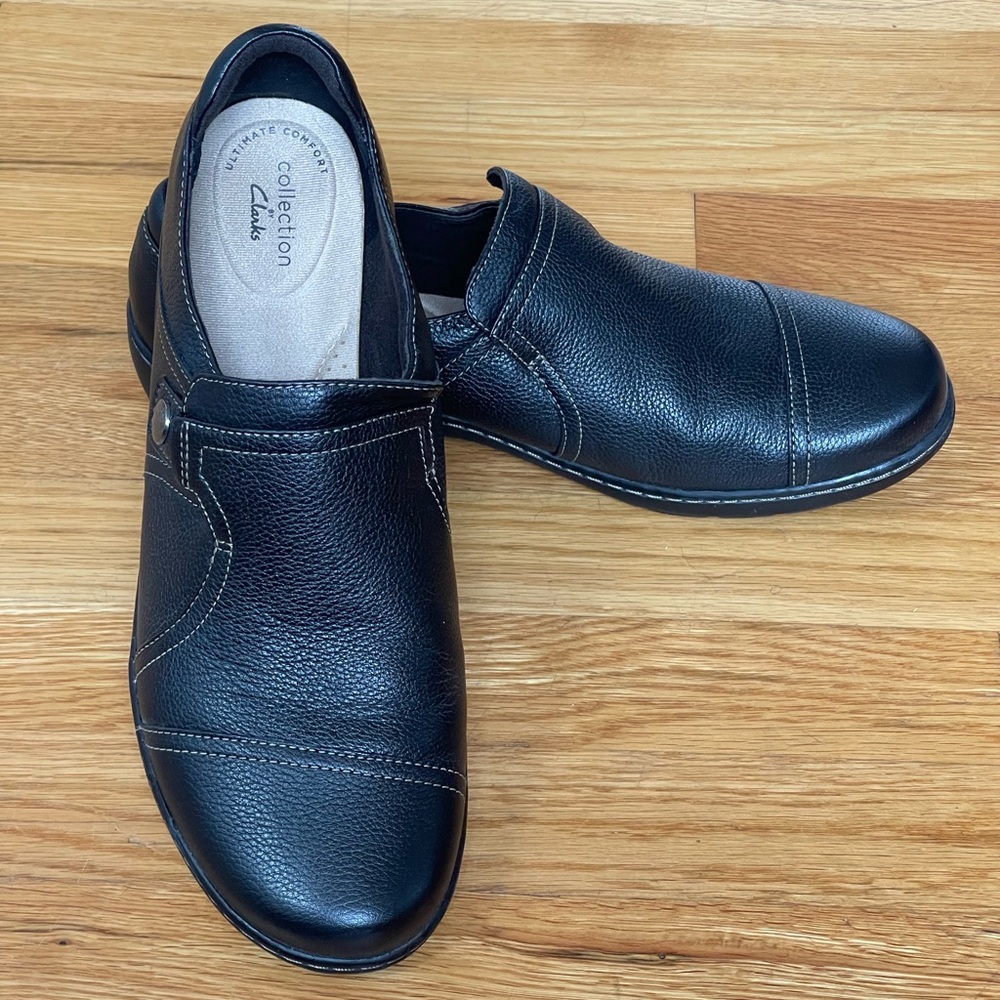 Clarks Loafers Black Size 11